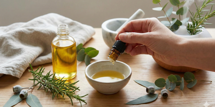 Como usar alecrim e eucalipto com óleo de argan no dia a dia