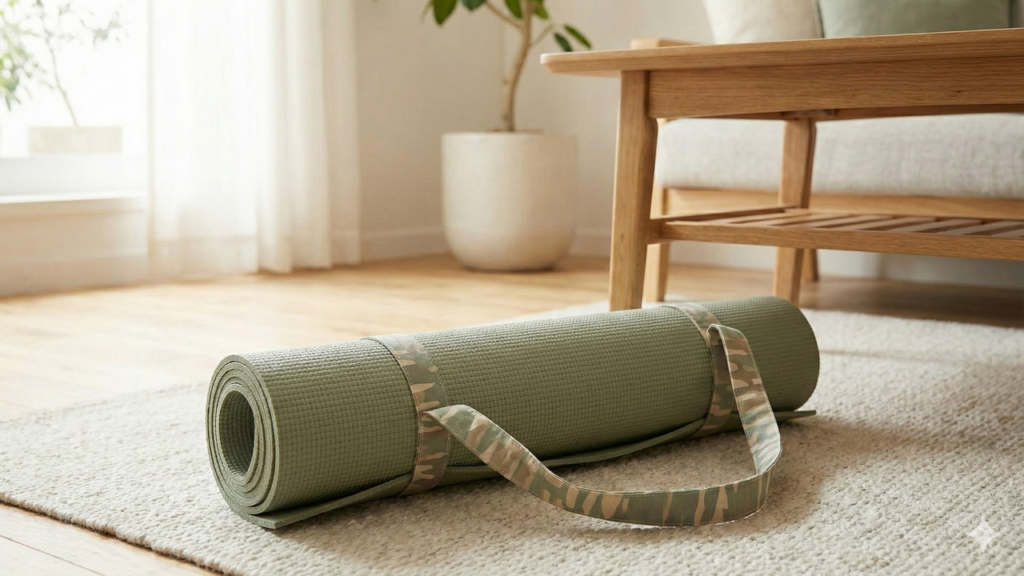 Como fazer um tapete de yoga com costura artesanal