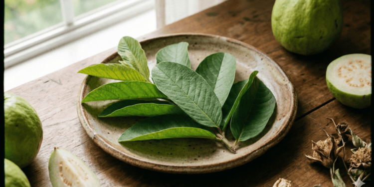 O chá de folha de goiaba é frequentemente usado para aliviar desconfortos intestinais mais leves