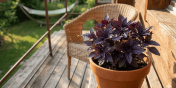 A folha roxa que os pernilongos odeiam, as borboletas amam e ainda perfuma sua casa