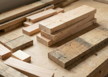 O melhor jeito de fazer porta-vasos usando sobras de madeira