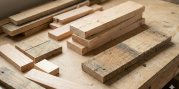 O melhor jeito de fazer porta-vasos usando sobras de madeira