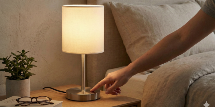 Por que a luminária de mesa touch virou tendência na decoração