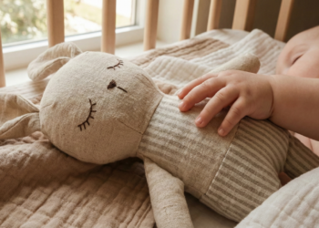 Muitos pais estão costurando isso para ajudar o bebê a dormir melhor