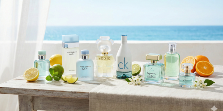 Perfume fresco virou prioridade nas rotinas de verão