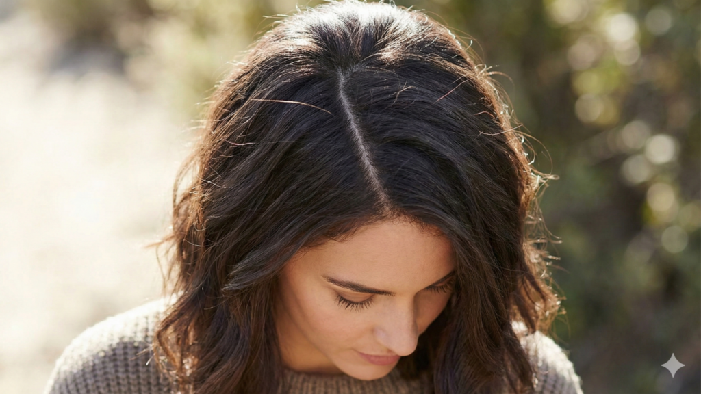 Cabelo com risca lateral prova que mudar pouco faz toda diferença
