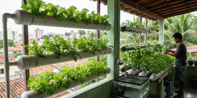 Se você está montando o primeiro sistema de cultivo hidropônico, vale começar simples