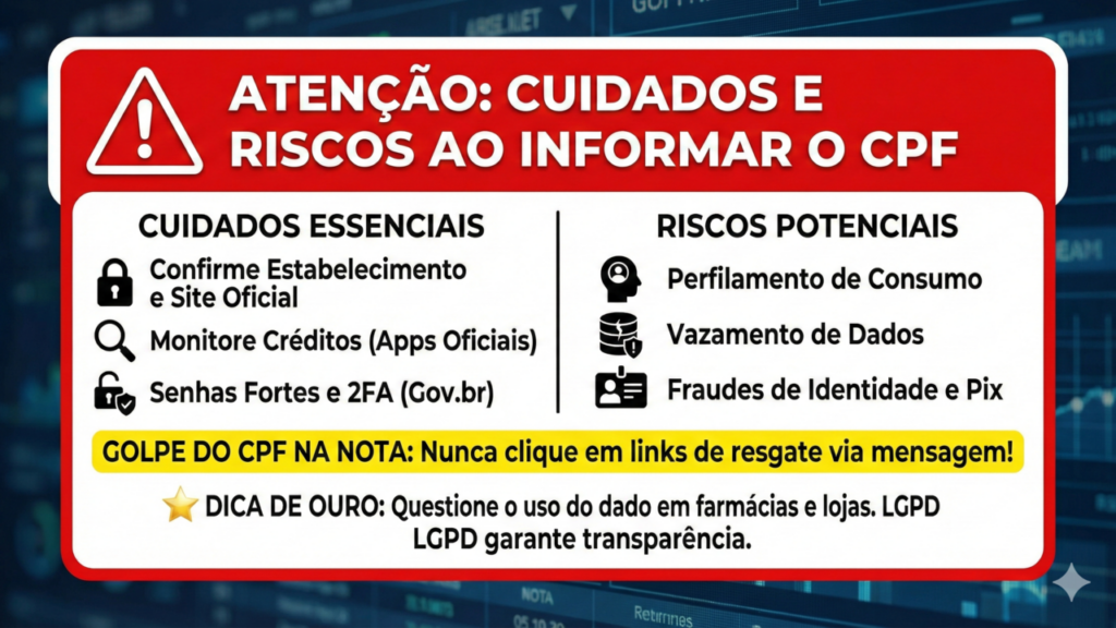Novas regras mudam o uso do CPF em farmácias em 2026