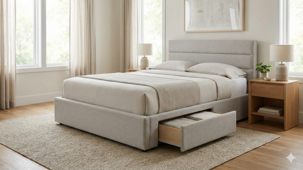 A nova tendência de camas deixa o quarto mais leve e moderno