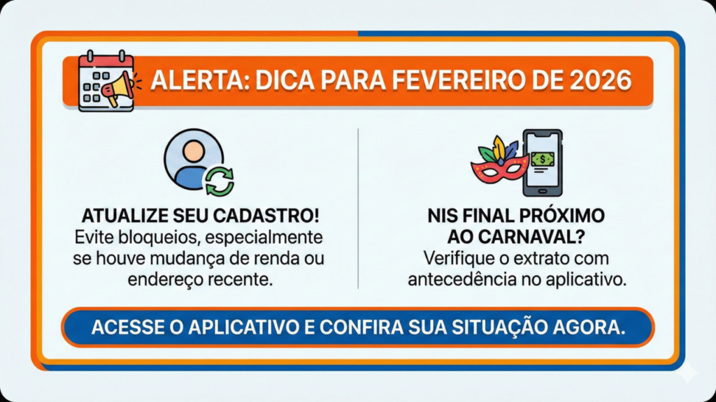 O pagamento do Bolsa Família em fevereiro exige atenção redobrada