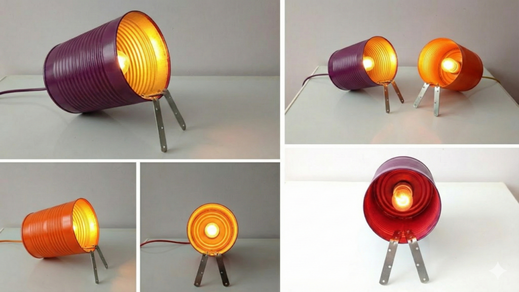 Uma simples lata pode virar a peça mais charmosa da casa