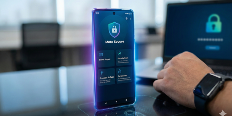 O recurso mais inteligente da Motorola para proteger seus dados