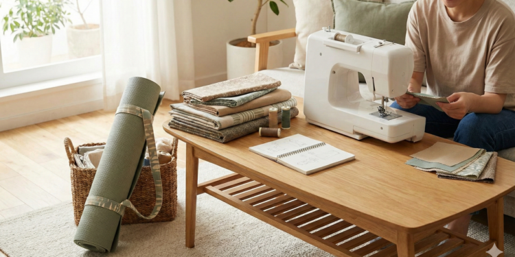 Como fazer um tapete de yoga com costura artesanal