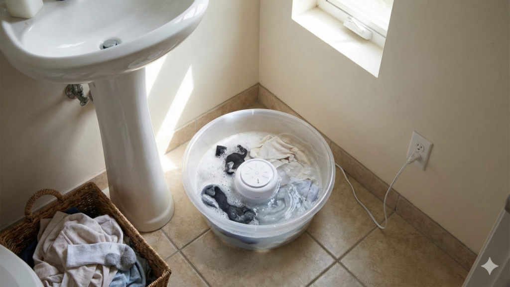 O segredo das casas organizadas que lavam roupa sem desperdício