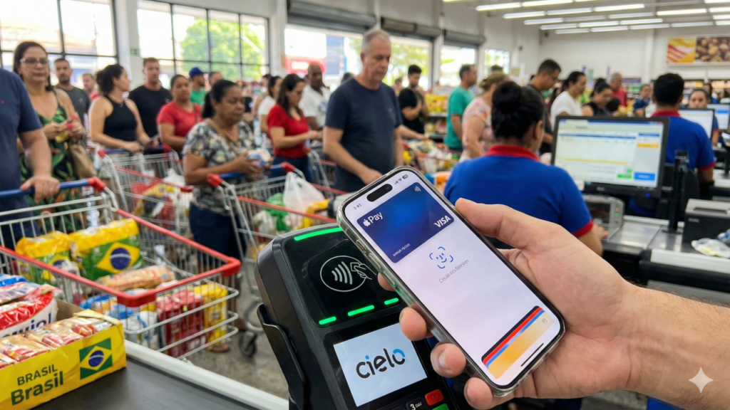 Pagamentos por aproximação viram o meio mais rápido e usado no Brasil