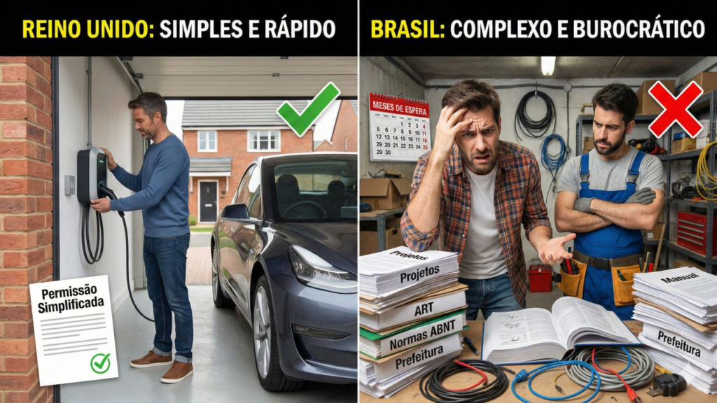 O detalhe na lei que mudou a recarga de carros elétricos