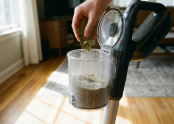 Como usar louro no aspirador de pó do jeito certo