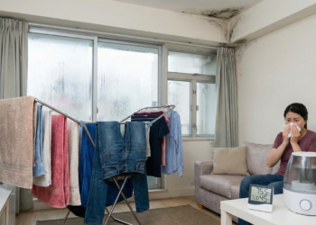 Secar roupa dentro de casa pode afetar sua saúde