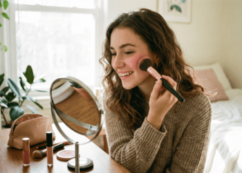 Efeito sun-kissed: como o blush cremoso imita o rubor natural do sol