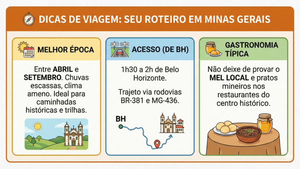 Essa cidade mineira guarda histórias que pouca gente conhece