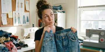 O jeans antigo ganhou nova função na decoração moderna