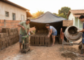 Produzir tijolo ecológico em casa corta o custo da obra pela metade