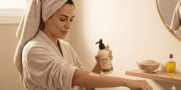 O hidratante com óleo de quinoa é conhecido por reunir nutrientes importantes para a pele