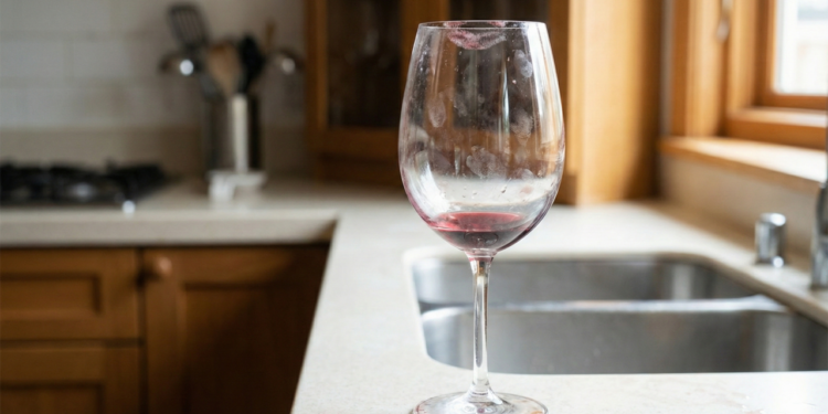 O jeito certo de lavar taças de vinho sem perder o brilho