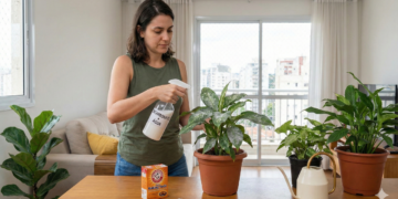 O uso do bicarbonato nas plantas virou hábito nos lares