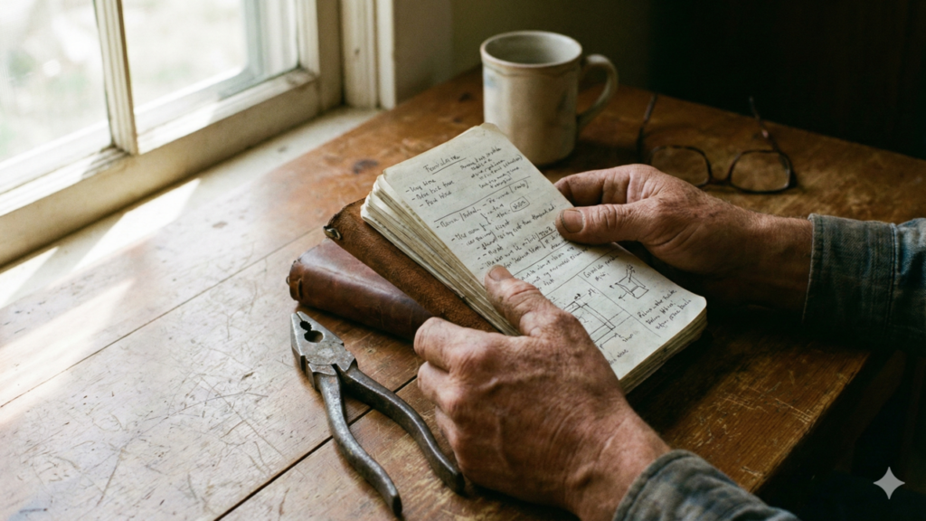 Esse jeito de pensar vem de uma infância muito diferente