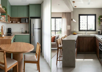 O conceito de cozinha que está deixando a ilha para trás