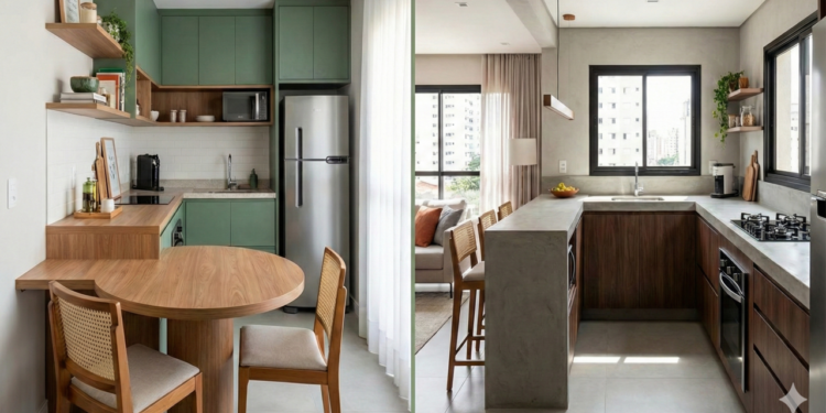 O conceito de cozinha que está deixando a ilha para trás