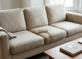 Como usar percarbonato de sódio para limpar estofados