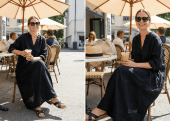 Preto no verão: dicas de tecidos, cortes soltos e combinações para dias quentes