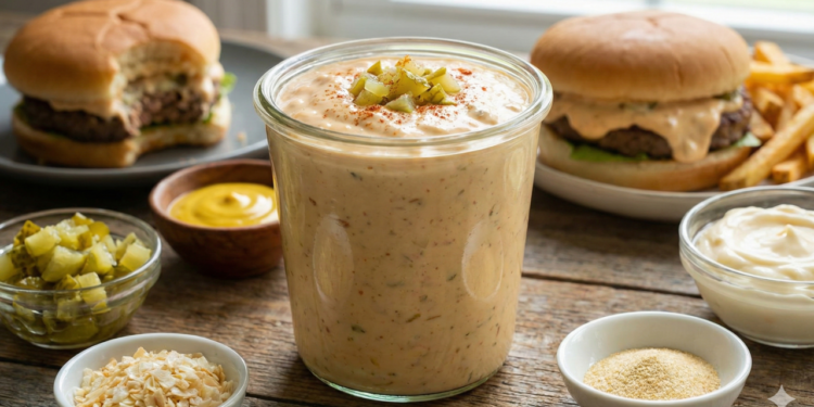 Salsa Big Mac caseira fica pronta em minutos e surpreende no sabor