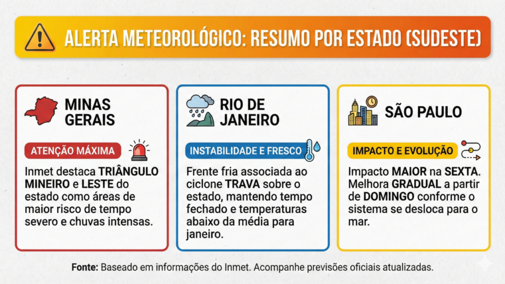 Esse ciclone pode causar alagamentos e transtornos
