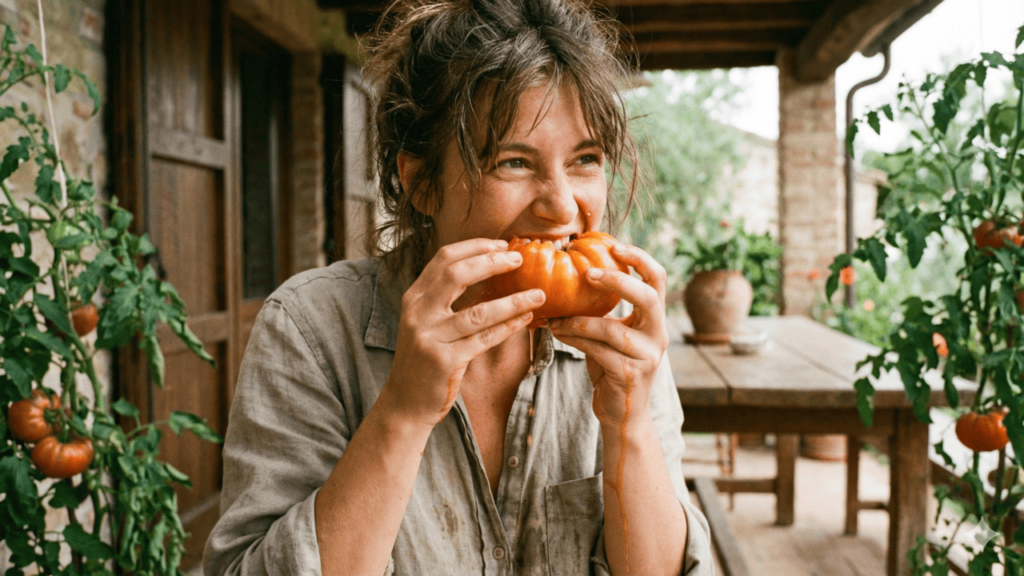 Comer tomate regularmente