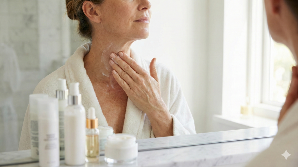 Pele do colo e do pescoço exige cuidados que muita gente ignora