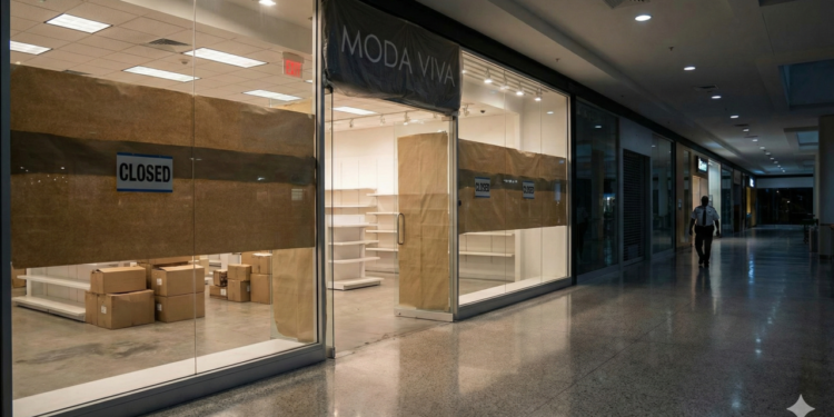 Lojas estão encerrando suas atividades