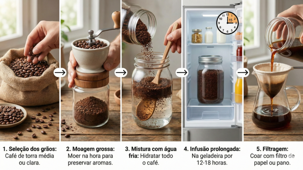 Cold brew vira o jeito mais suave de tomar café no dia a dia