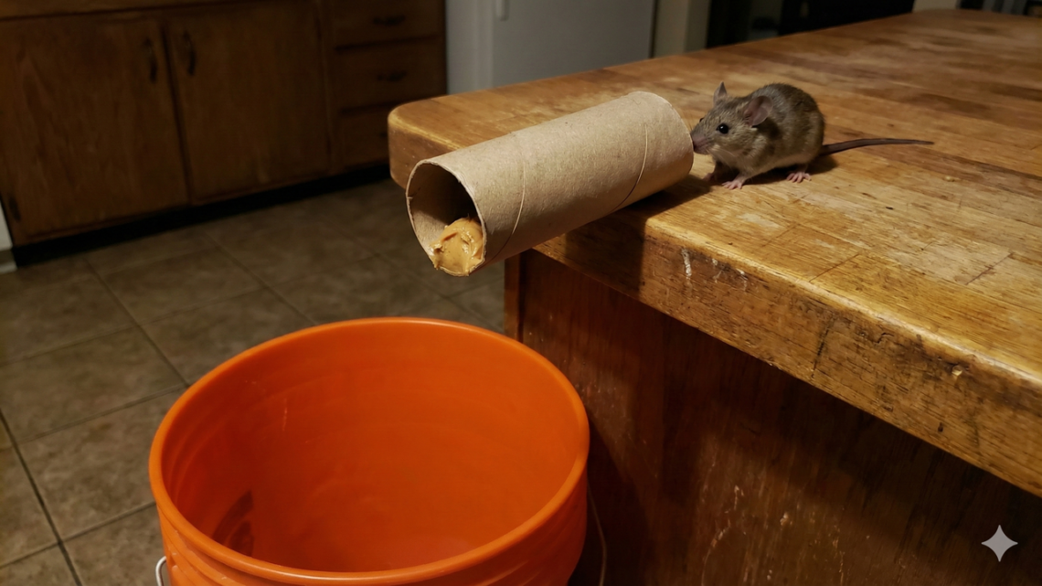 Como se livrar de ratos em casa usando um tubo de papelão: uma ...