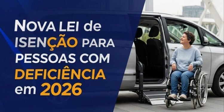 Reforma tributária mexe na isenção de impostos para PCD: veja quem ainda tem direito ao IPI, ICMS, CBS e IBS em 2026
