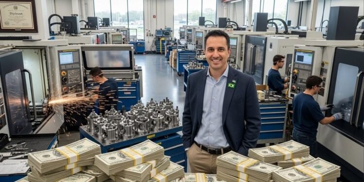 Brasileiro cria fábrica nos EUA, fatura mais de US$ 1 milhão por ano e gera empregos em cidade desindustrializada