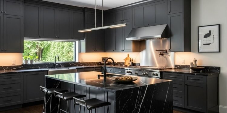 Do comum ao sofisticado: por que os armários escuros viraram tendência e superaram o branco nas cozinhas modernas