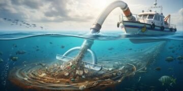 Maior aspiradora do planeta entra em ação para limpar os oceanos de plástico