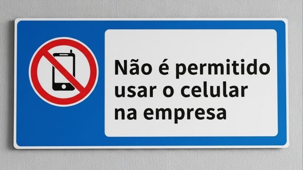 Trabalhador pode ser demitido por usar o celular no horário de trabalho, mas empresa que exagera pode ter que pagar indenização