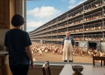 Instalação de 17 mil galinhas é suspensa por tribunal após denúncia de impacto ambiental real a 50 metros