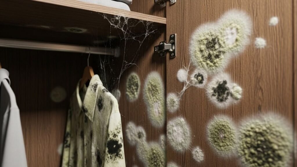 Receita caseira antimofo deixa o guarda-roupa limpo, sem cheiro e protegido da umidade com apenas 3 ingredientes que você já tem em casa