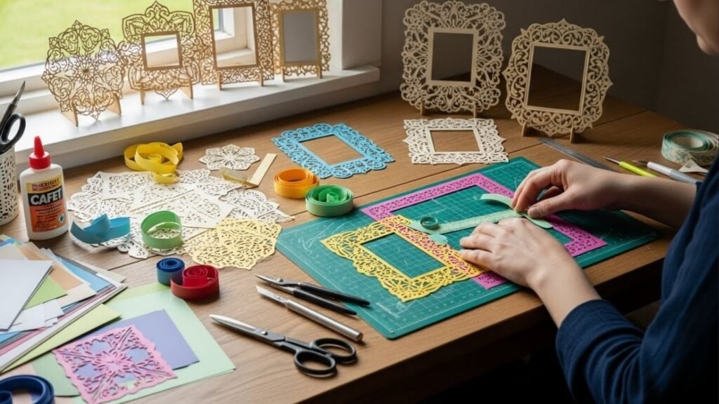 Como transformar papel comum em quadros elegantes e criar uma decoração com cara de revista gastando pouco