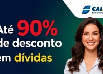 Caixa oferece descontos de até 90% para quitar dívidas em 2026 e limpar o nome ainda neste mês